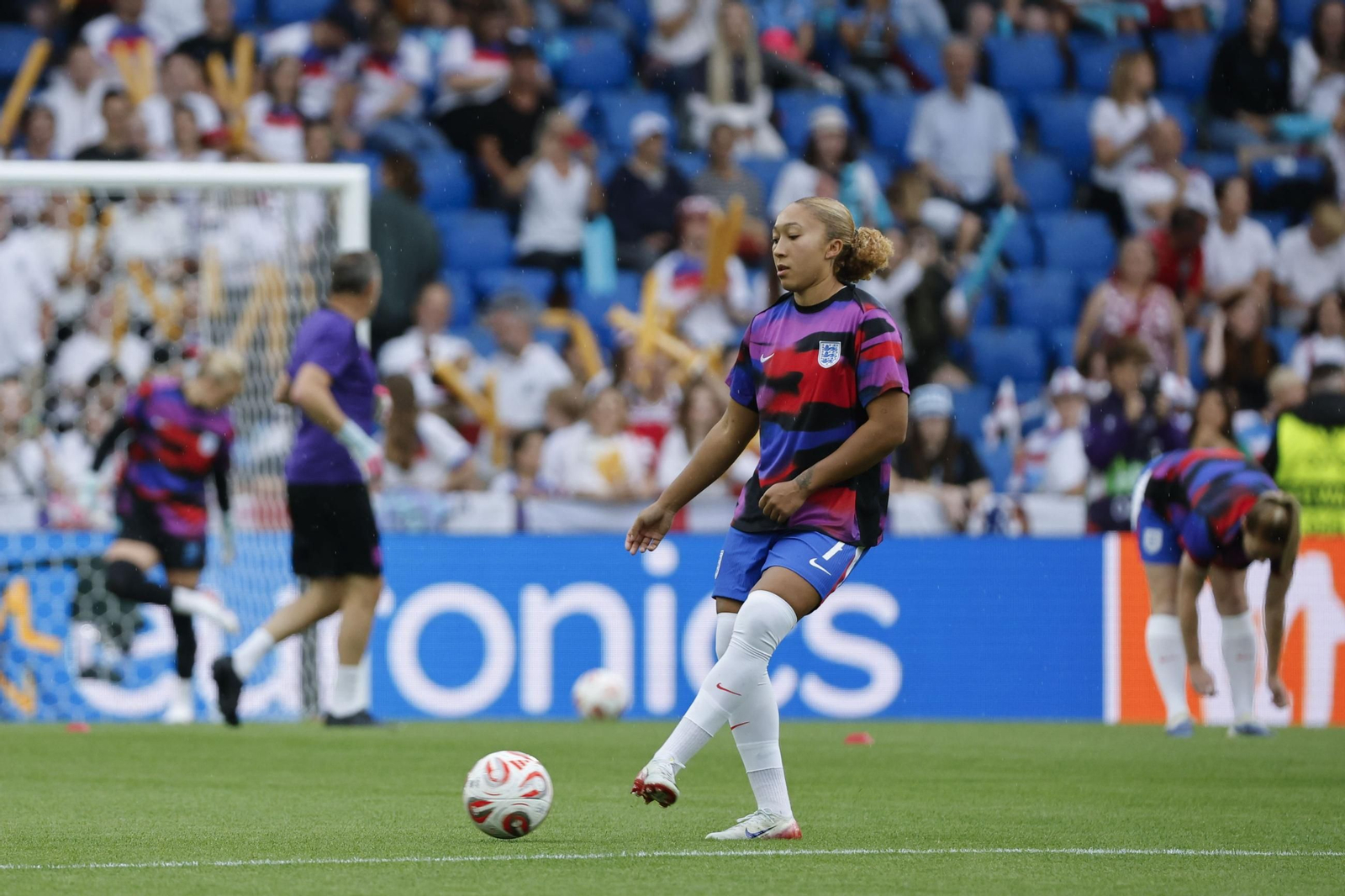Las mejores imágenes de la final España - Inglaterra de la Eurocopa femenina