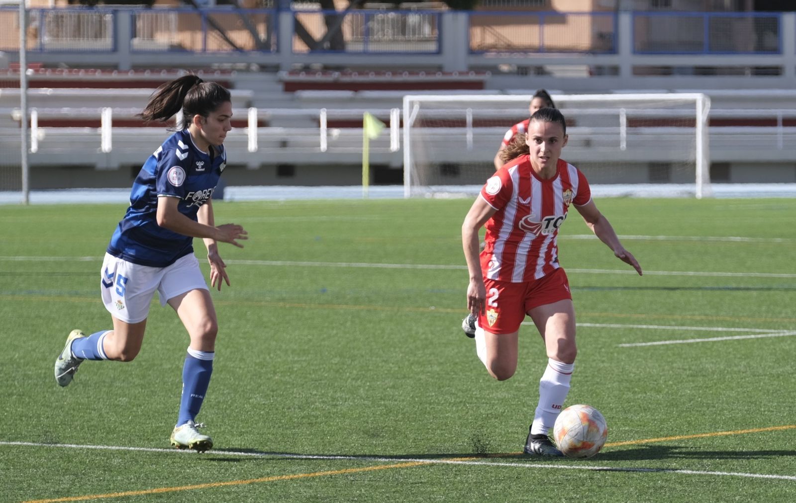 Marion, en el partido ante el filial del Betis