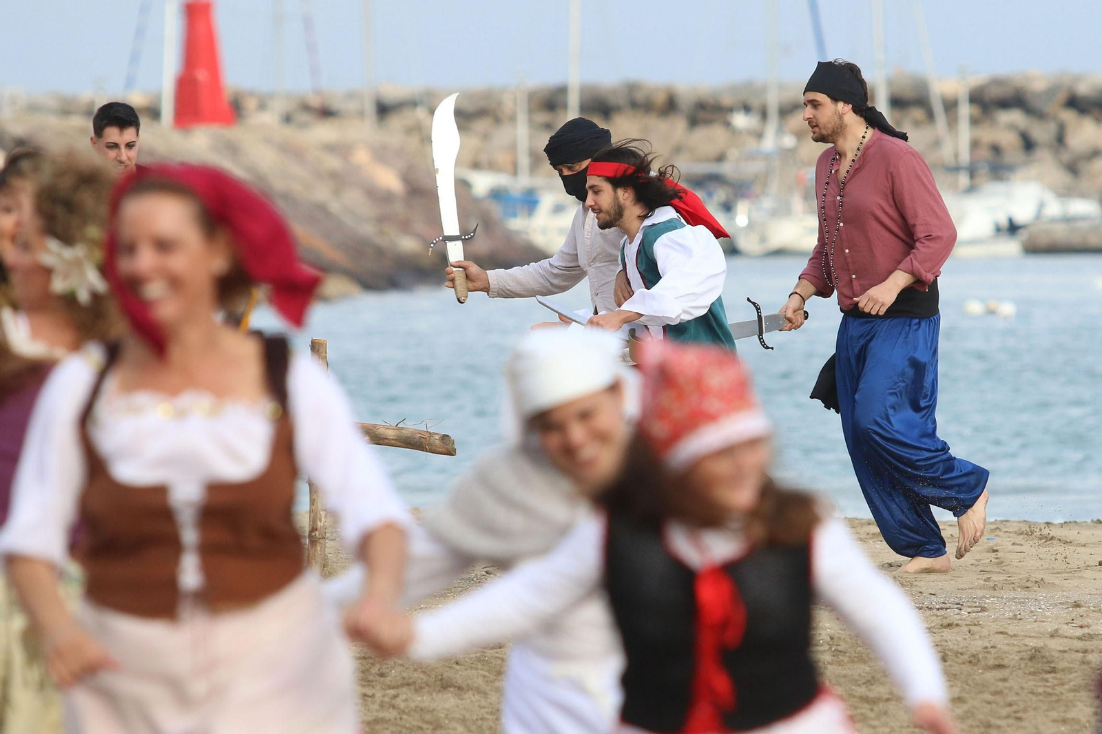 Imágenes del Desembarco Pirata de San José 2019