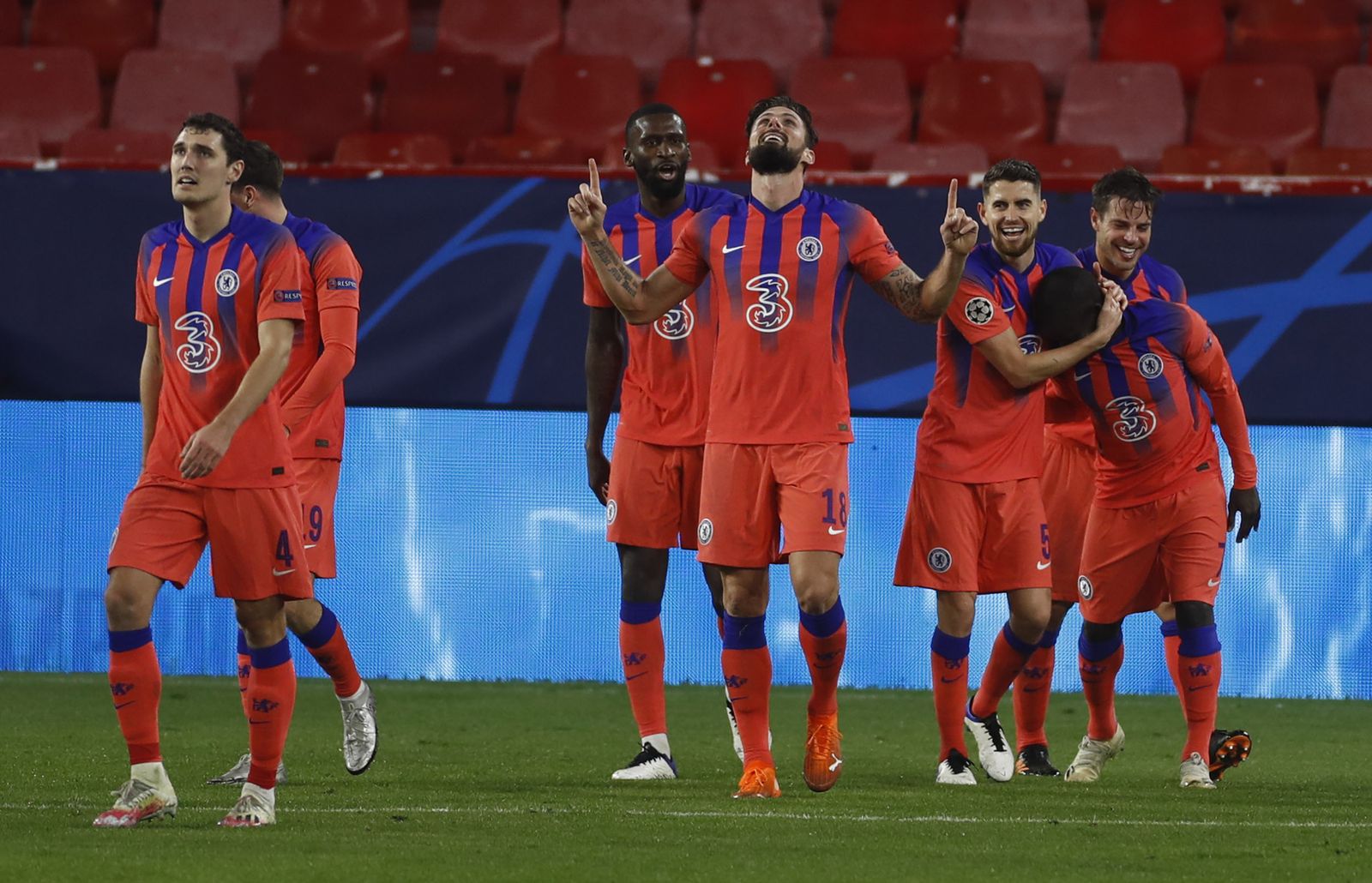 Las imágenes del Sevilla-Chelsea