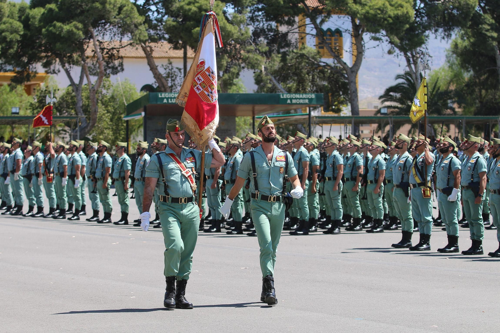 Fotogalería del desfile del Sábado Legionario DIFAS 2022
