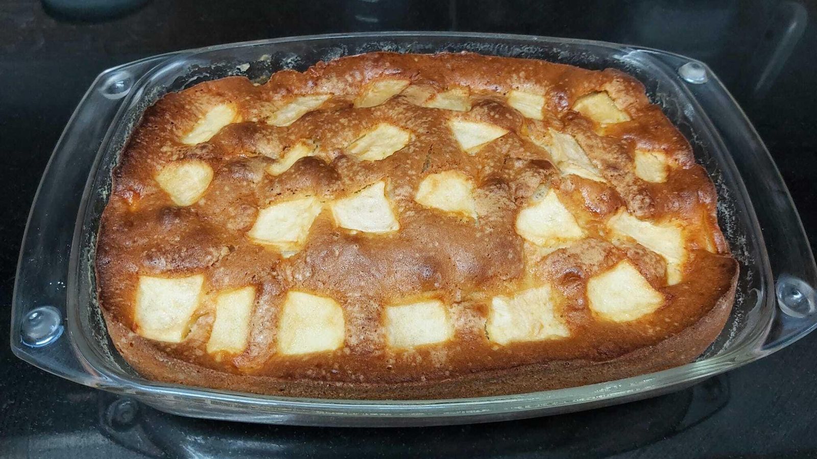 Bizcocho de manzana.