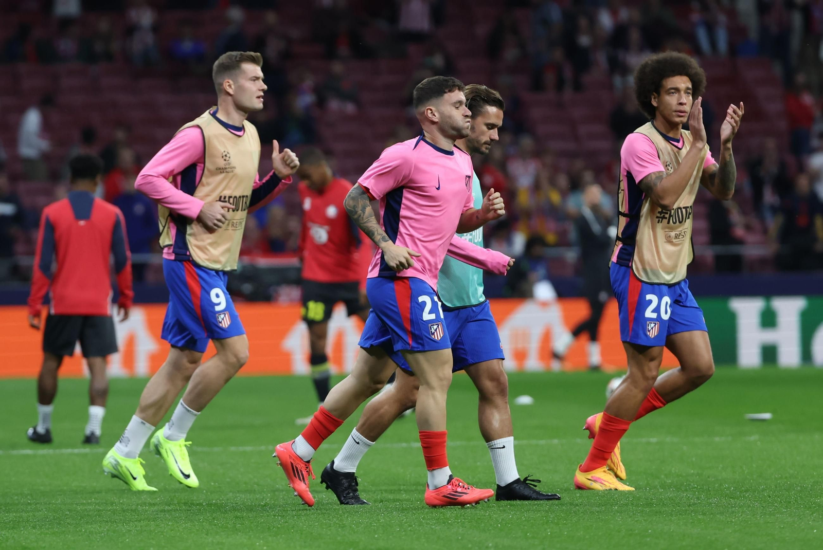 Las mejores imágenes del Atlético de Madrid en su duelo contra el Lille