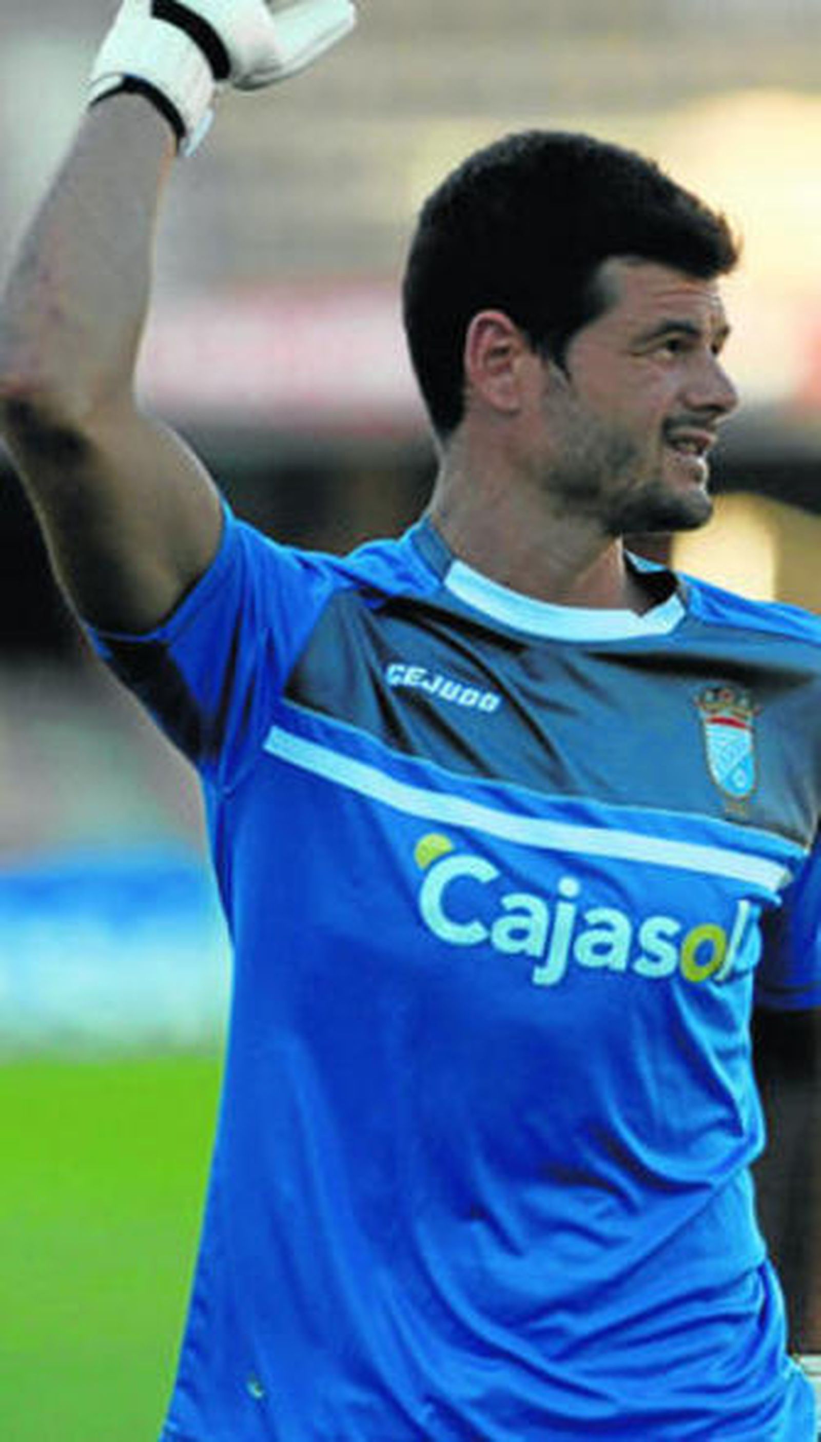 Raúl Navas, con la vestimenta del Xerez, su nuevo equipo.