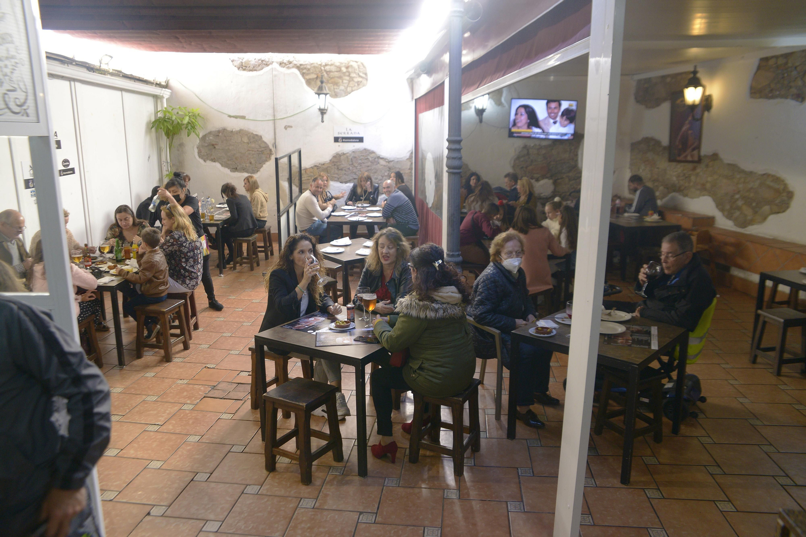 Fotos de ambiente de las calles en La Línea