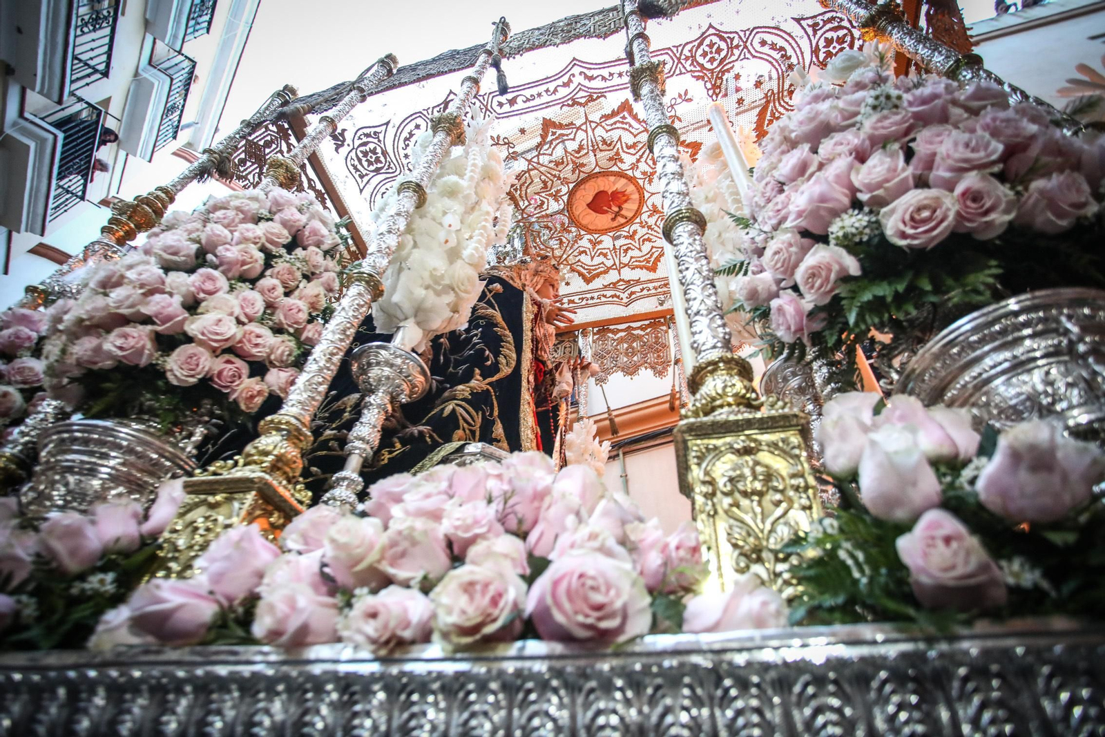 Salida procesional de la hermandad del Nazareno
