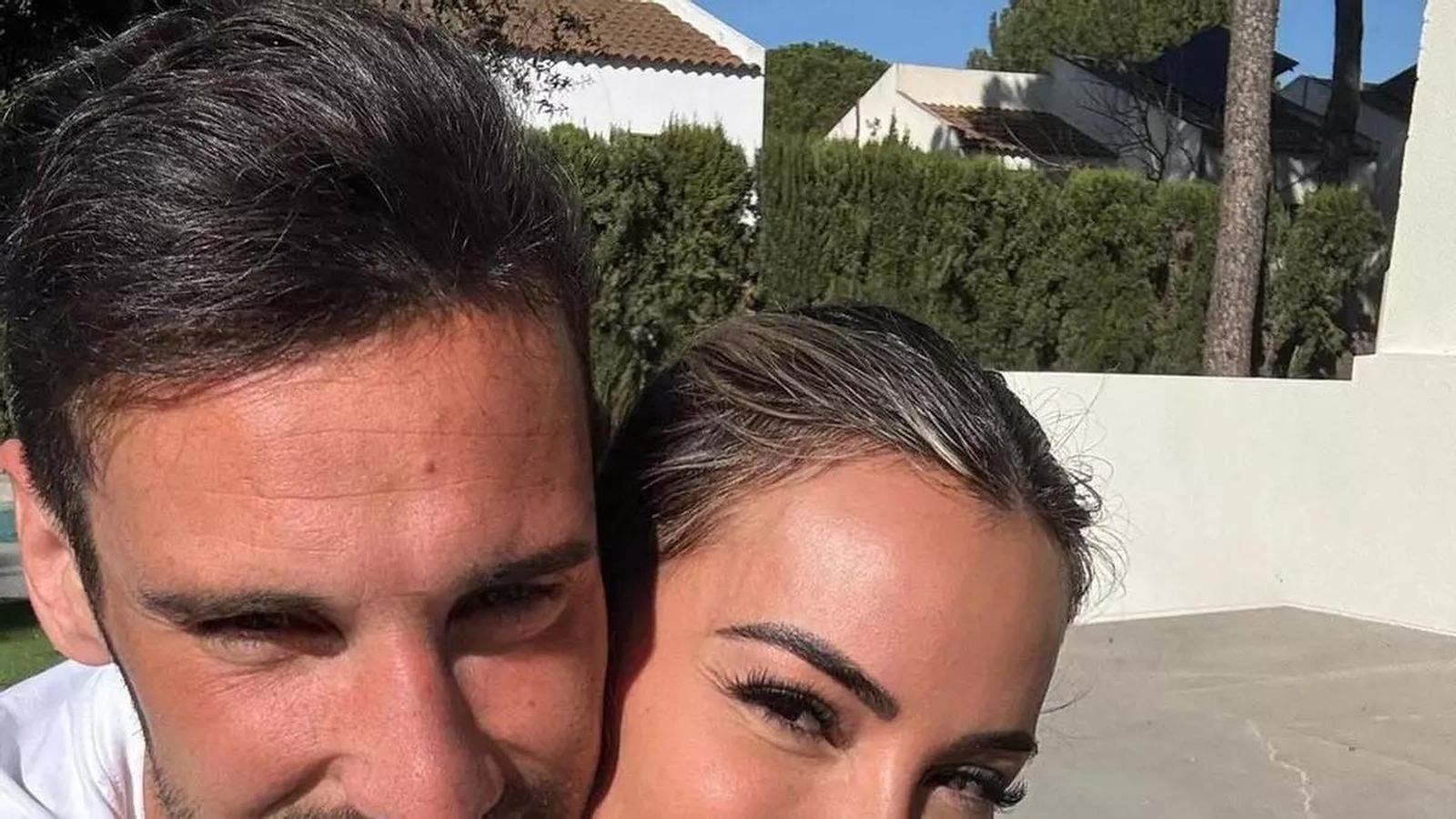 Sergio Rico y Alba Silva