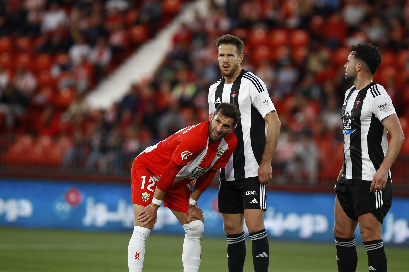 U.D. Almería-Racing Club Ferrol, en imágenes