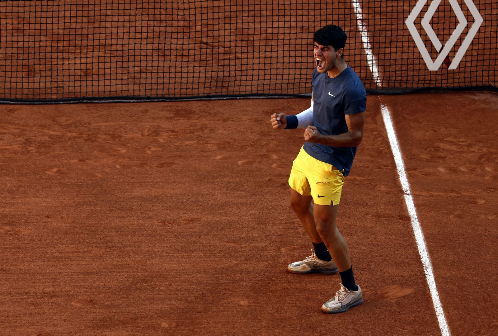 Las mejores fotos de la remontada de Alcaraz a Sinner