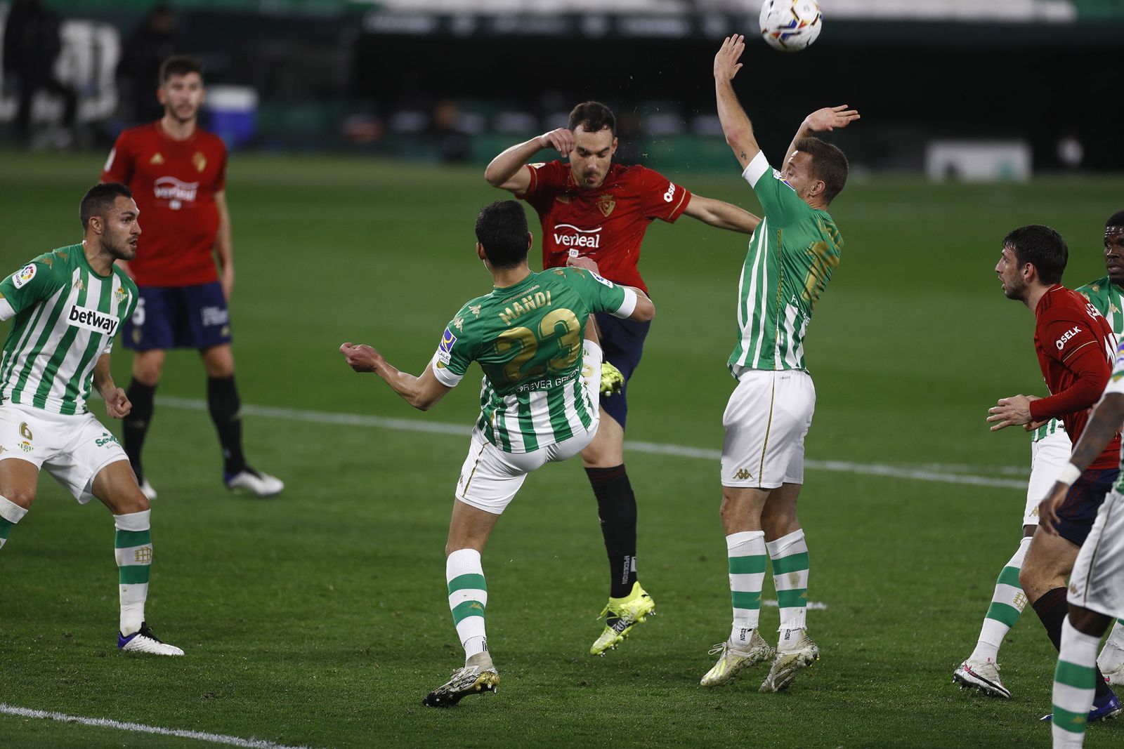 Las imágenes del Betis-Osasuna