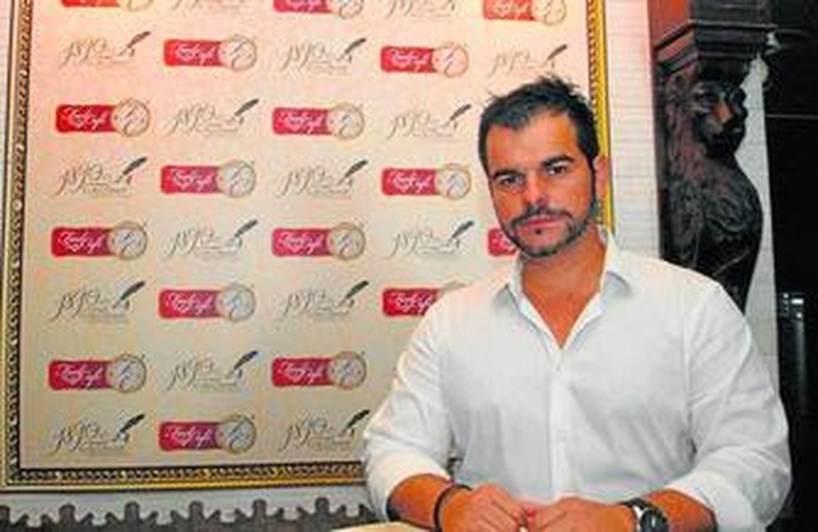 Dani Daex, en el local del Feel Café.