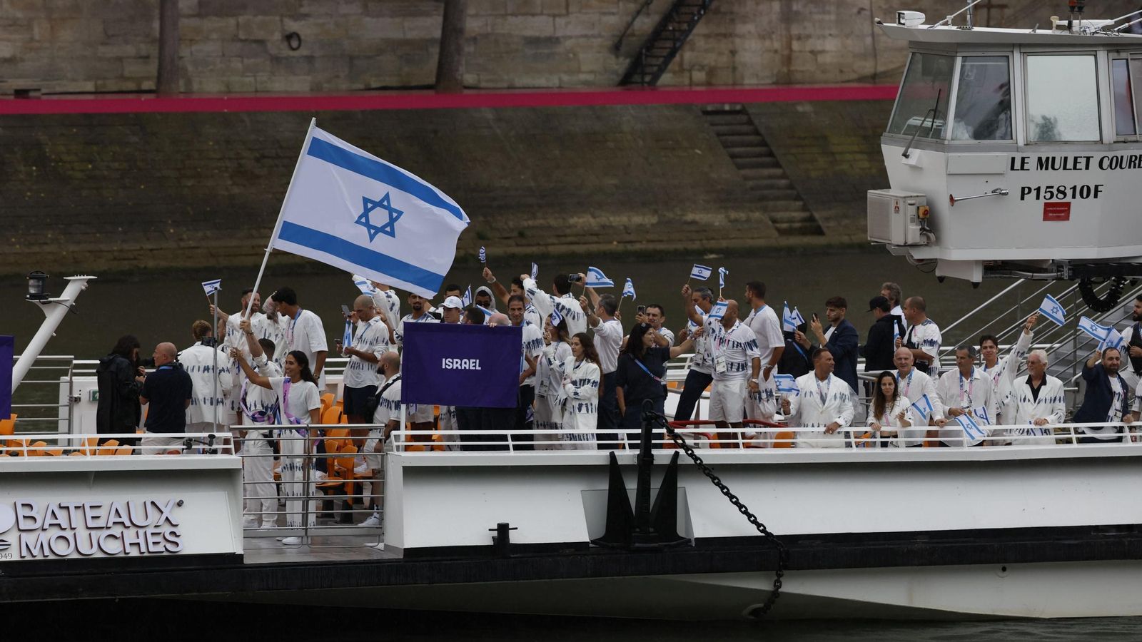 Las fotos de la ceremonia de inauguración de los Juegos Olímpicos de París 2024