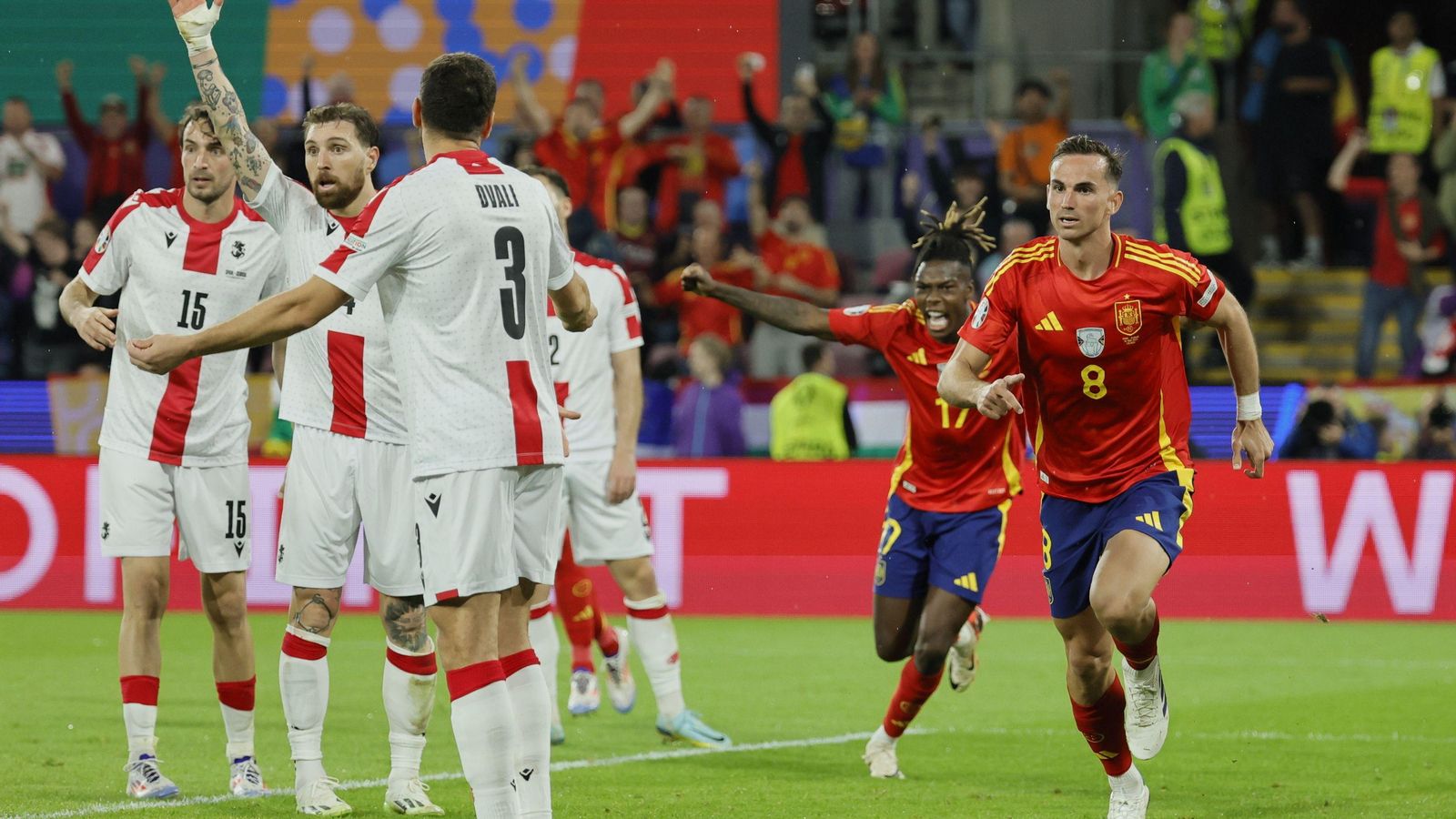 Las mejores fotos de la goleada de España a Georgia