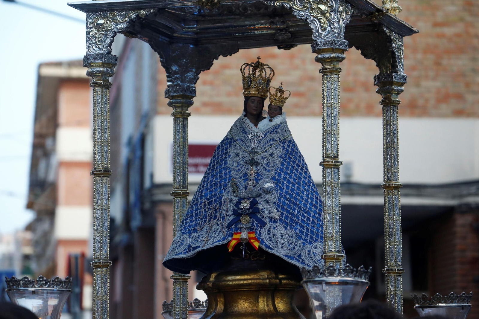 Las imágenes del traslado de la Virgen de la Fuensanta a la Catedral