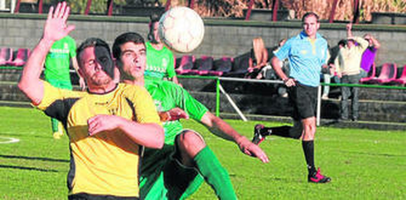 Una acción del Cortijillos/Rayo jugado ayer.