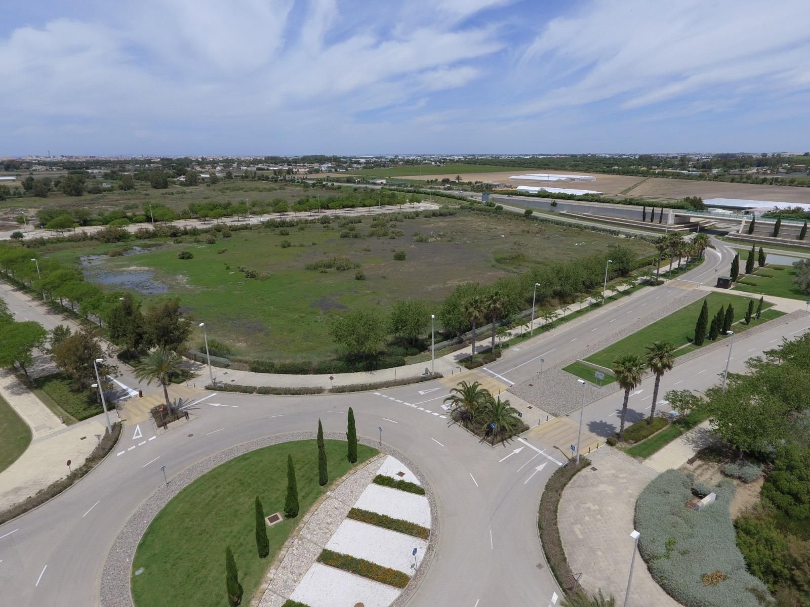 Una de las parcelas adjudicadas por la Junta de Andalucía en la comunidad.