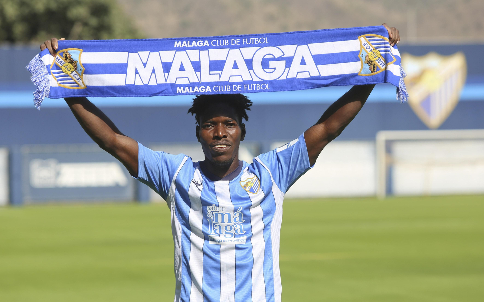 La presentación de Lumor con el Málaga CF, en fotos