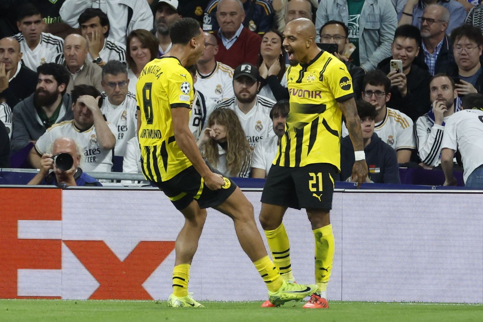 Las fotos del Real Madrid - Borussia Dortmund
