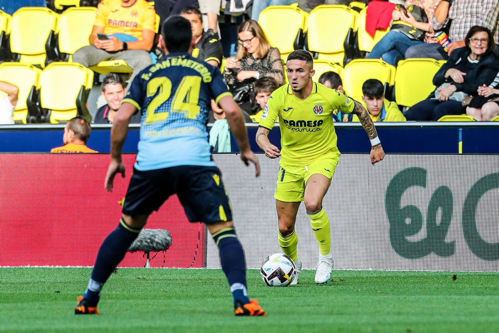 Las imágenes del Villarreal-Cádiz CF