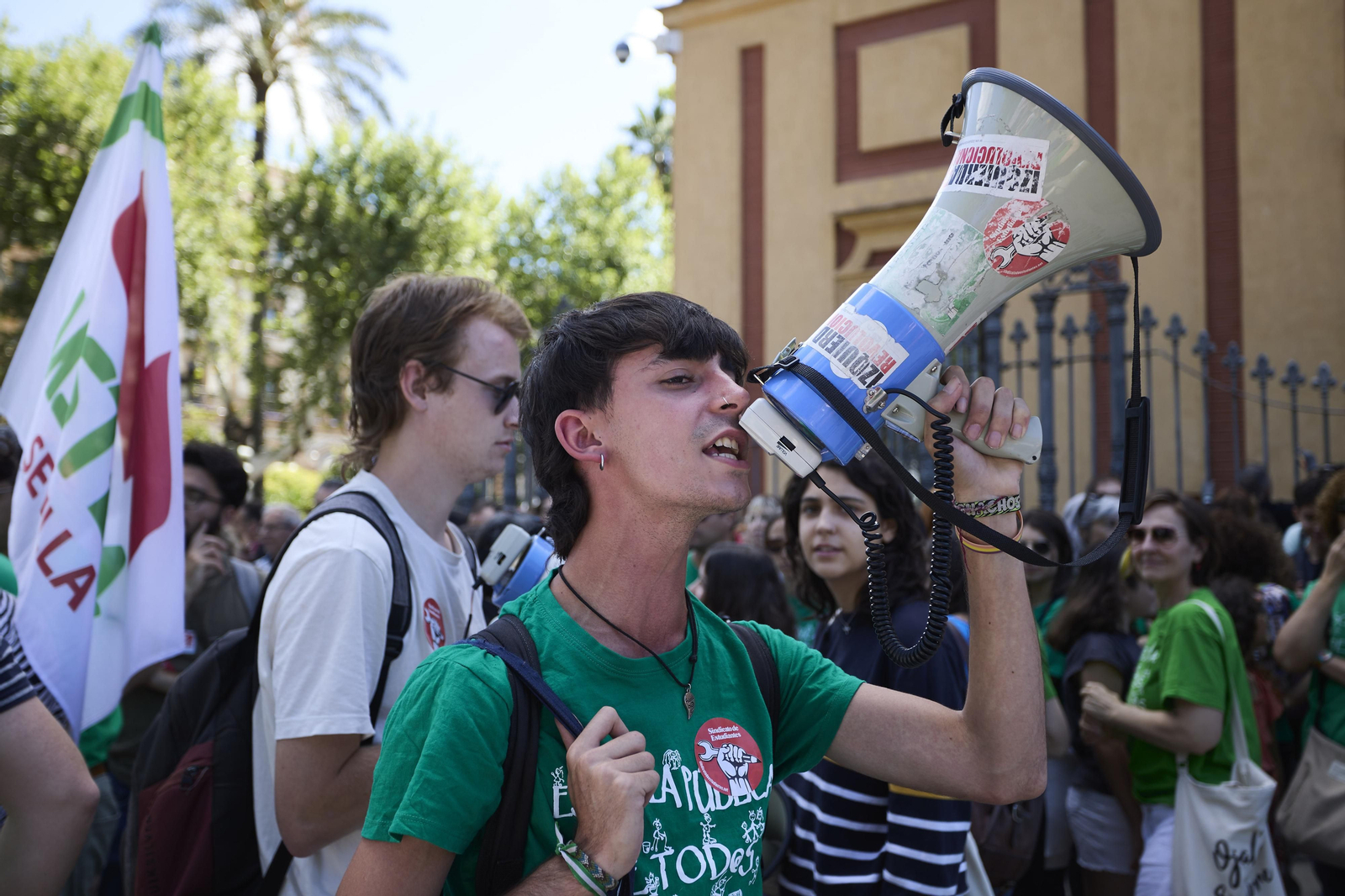 Las imágenes de la manifestación de docentes