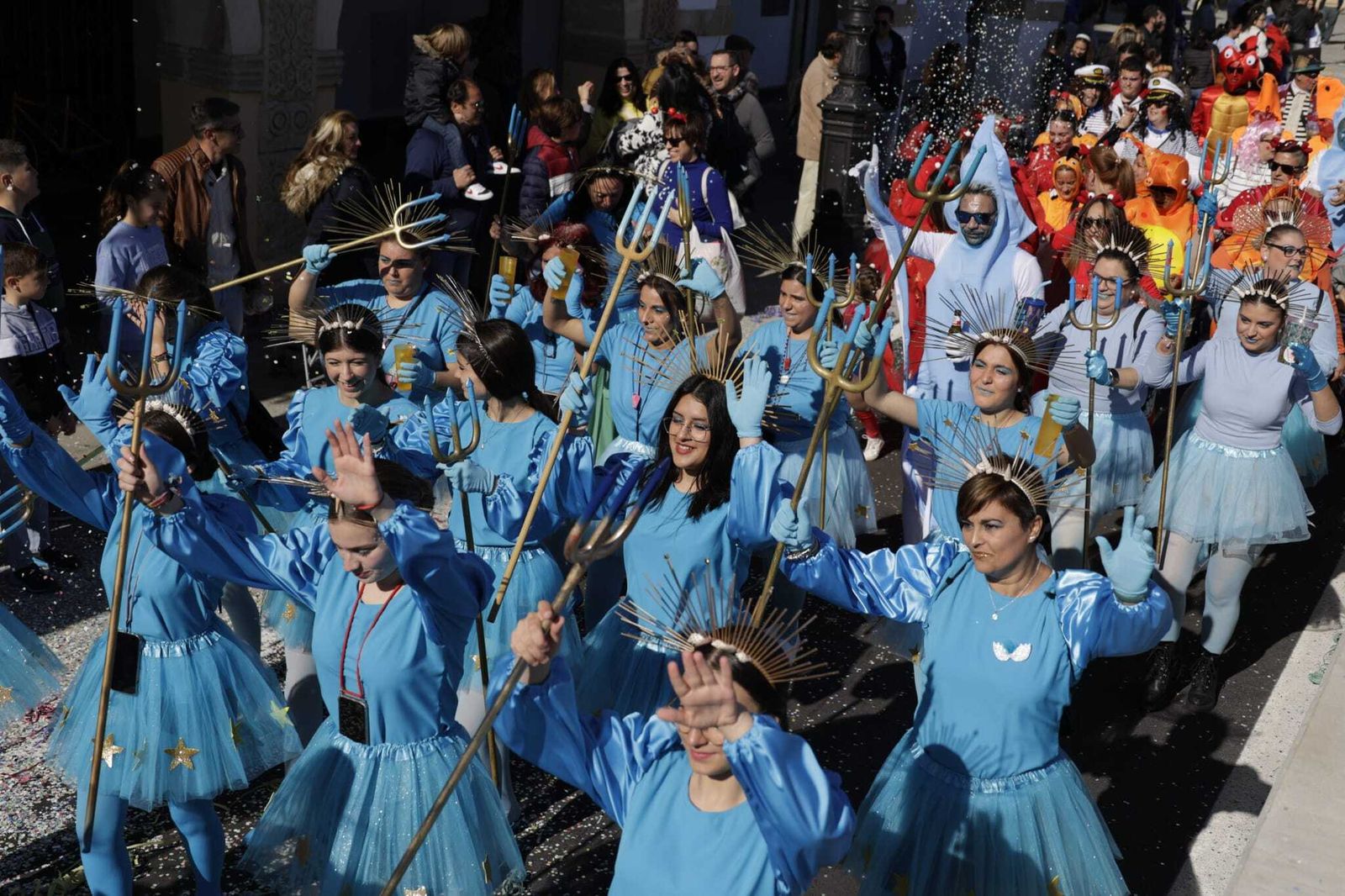 Las imágenes de la cabalgata en el Puerto de Santa María.