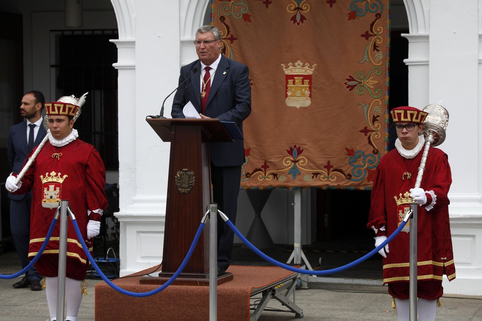 La inauguración de la Feria de Octubre de Cartaya