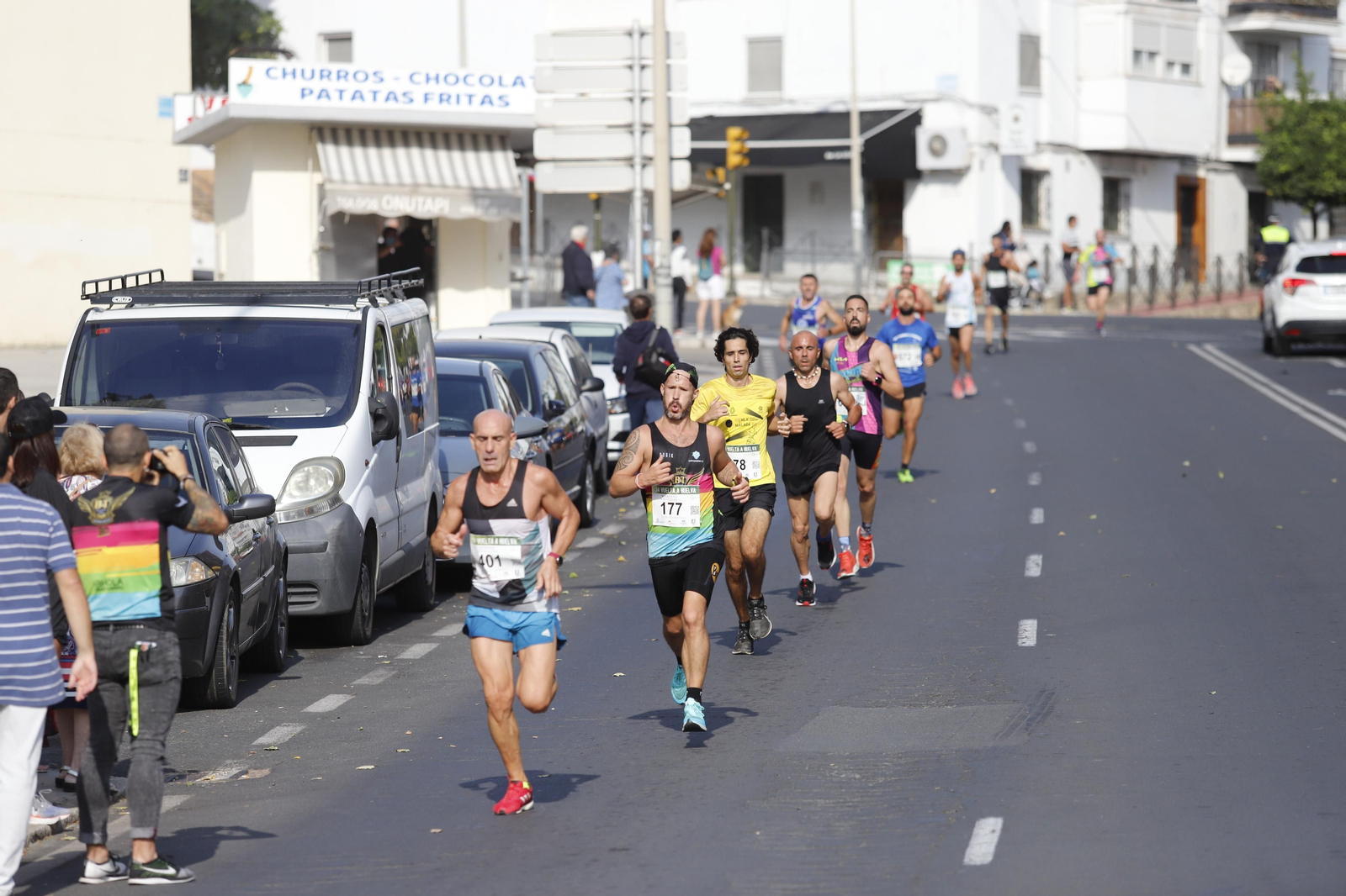 Las imágenes de la vuelta a Huelva de atletismo