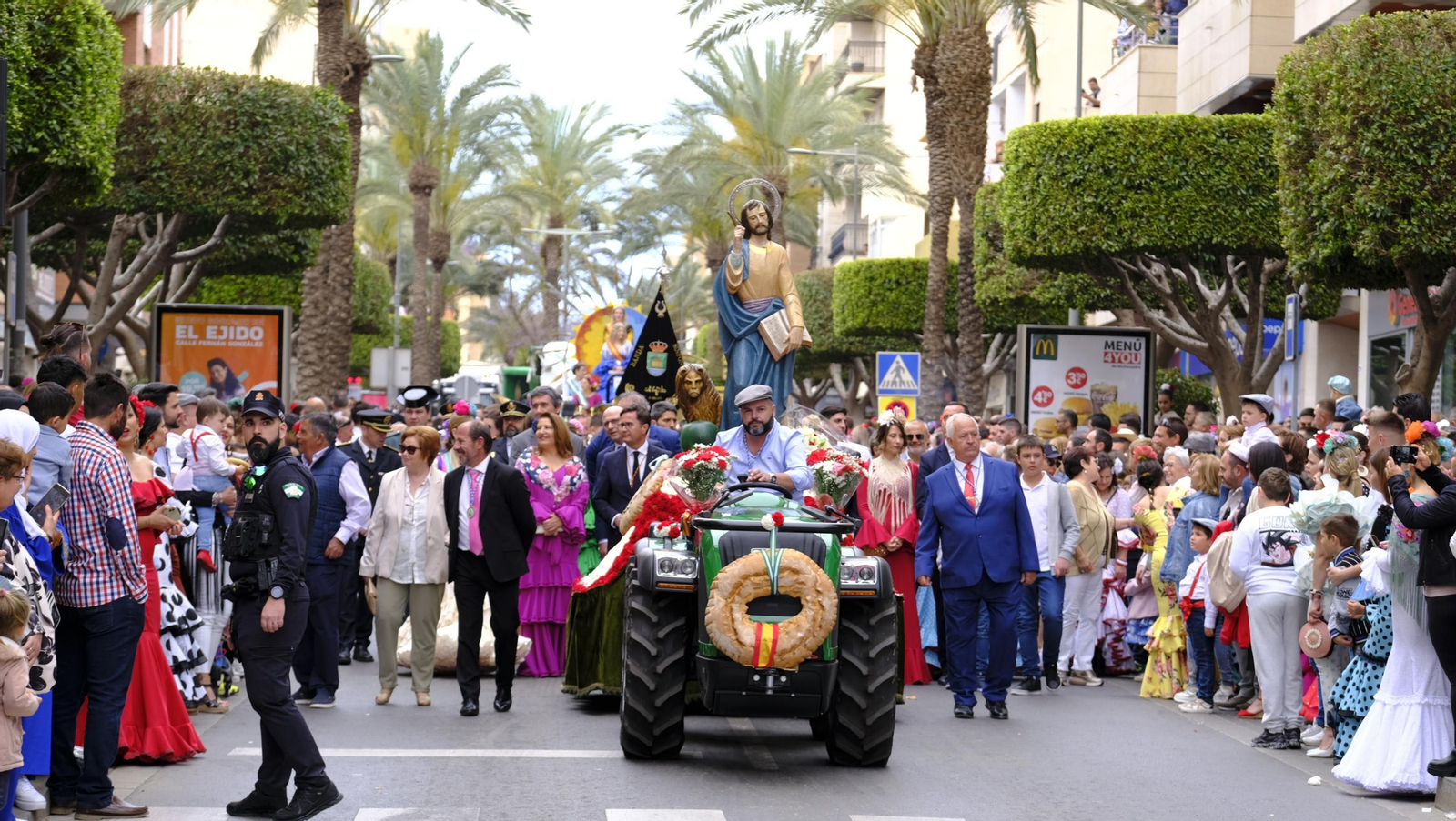 Las mejores imágenes de la procesión de San Marcos en Ejido