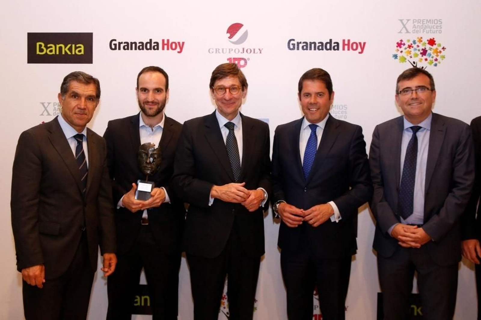 Lorenzo del Río, Juan José Mostazo, José Ignacio Goirigolzarri, Gerardo Cuerva y José Antonio Montilla.