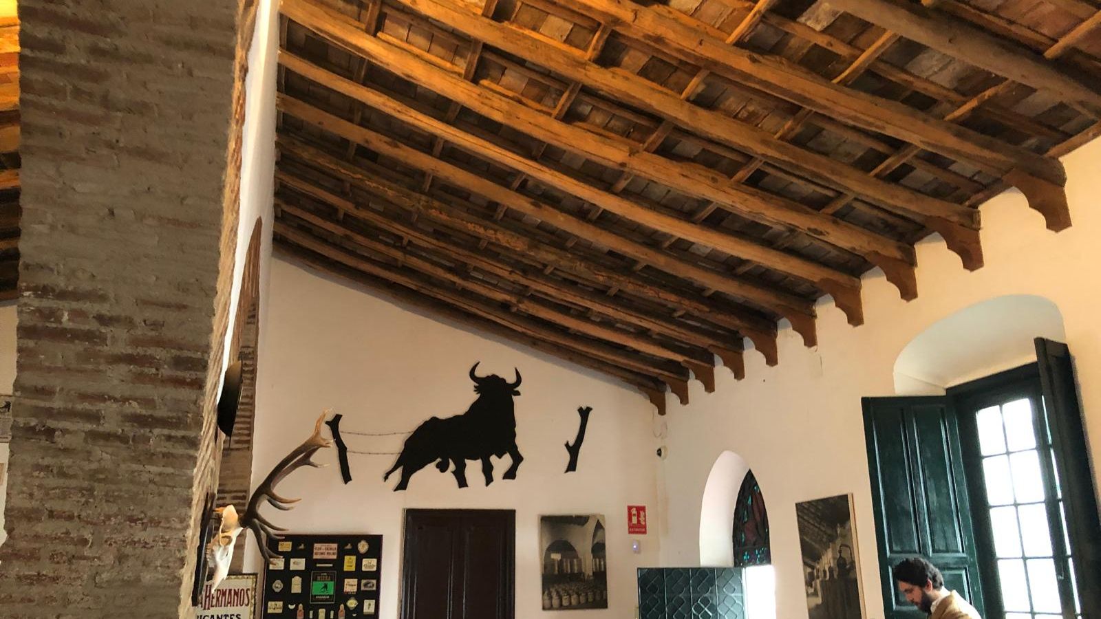 El símbolo de Miura en la fábrica.