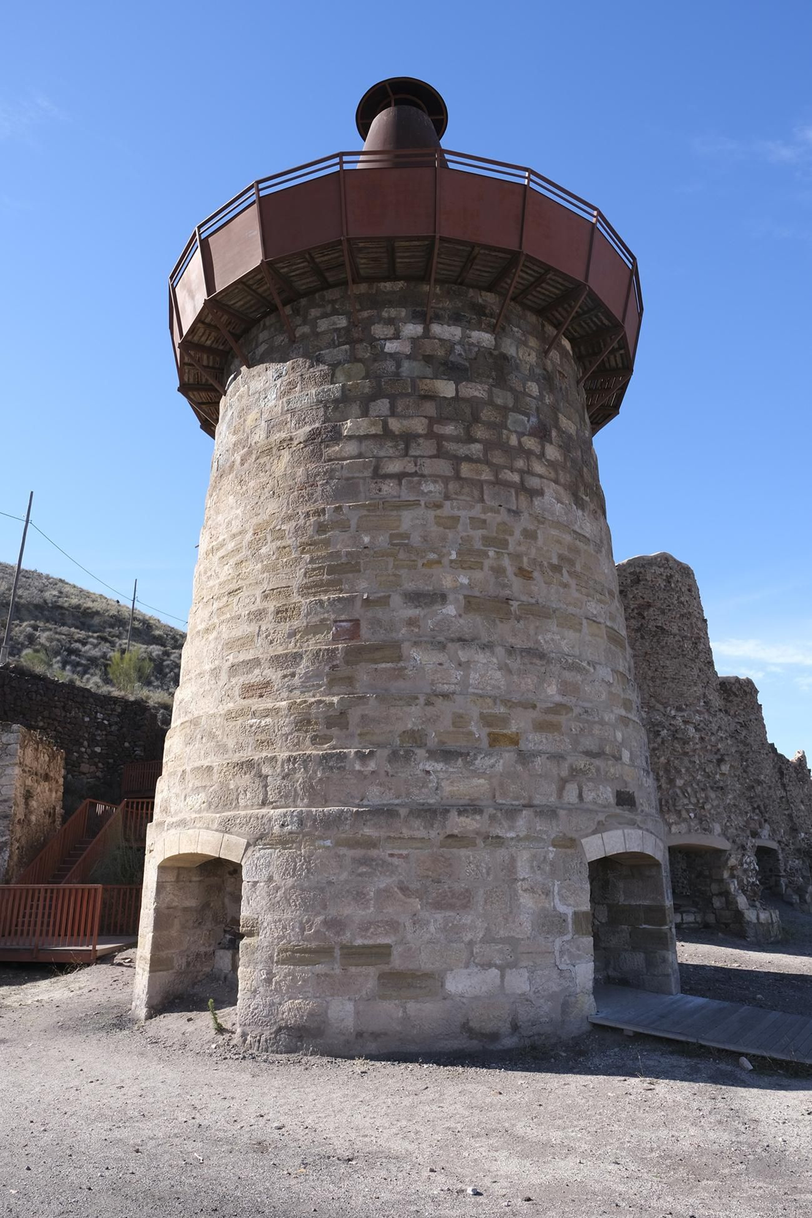 Fotogalería hornos de calcinación en Lucainena de las Torres.  Almería