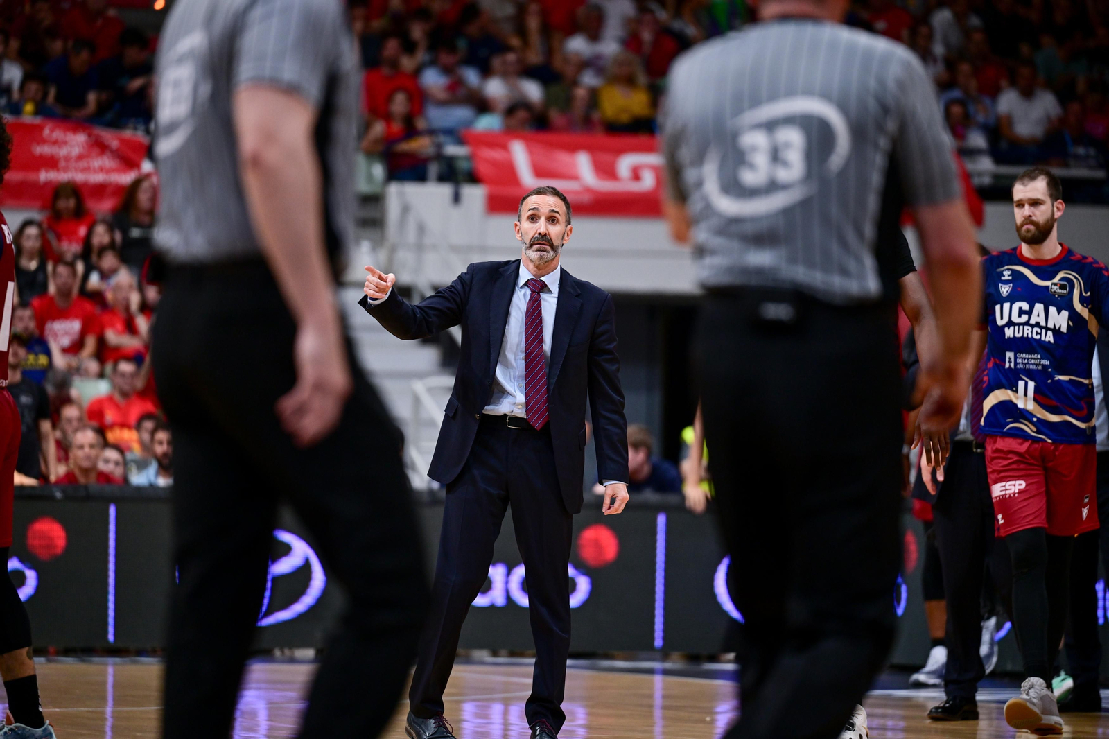 Las fotos del UCAM Murcia - Unicaja, 4º partido de las semifinales de ACB