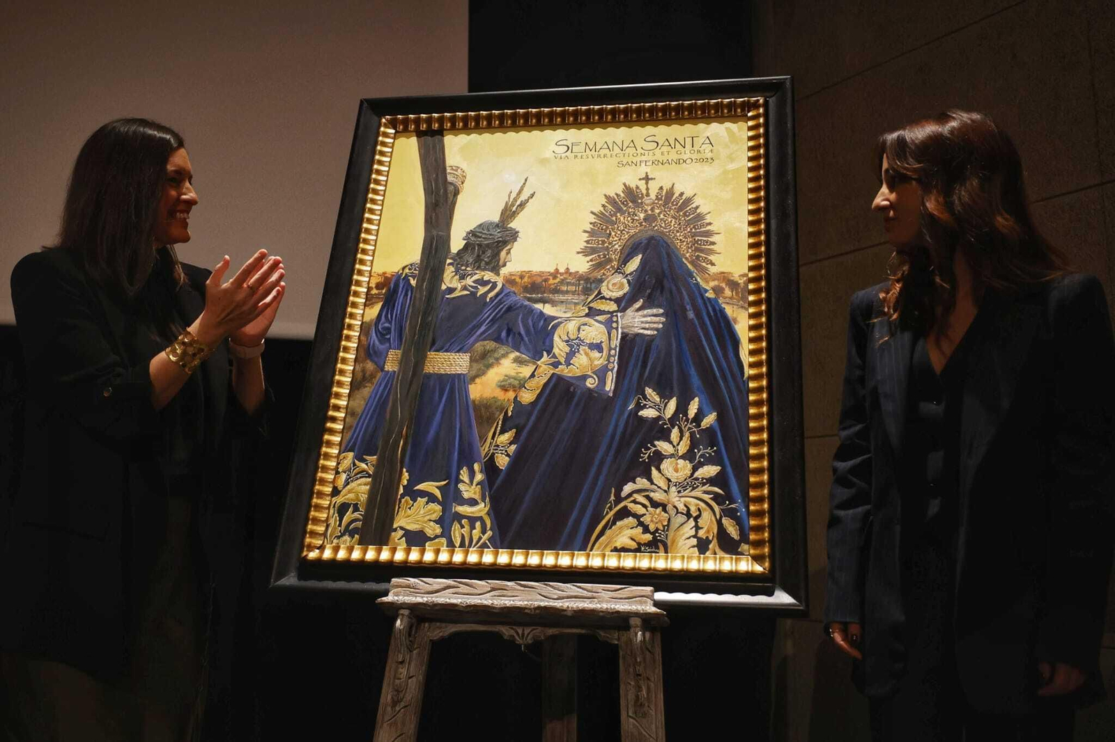 Así ha sido el acto de presentación del cartel de la Semana Santa en San Fernando