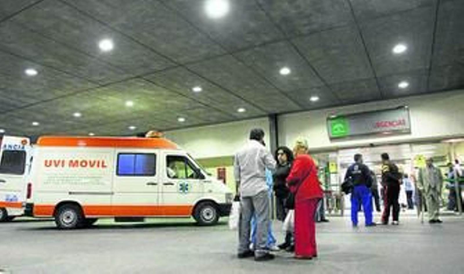 Exterior del Servicio de Urgencias del Hospital.