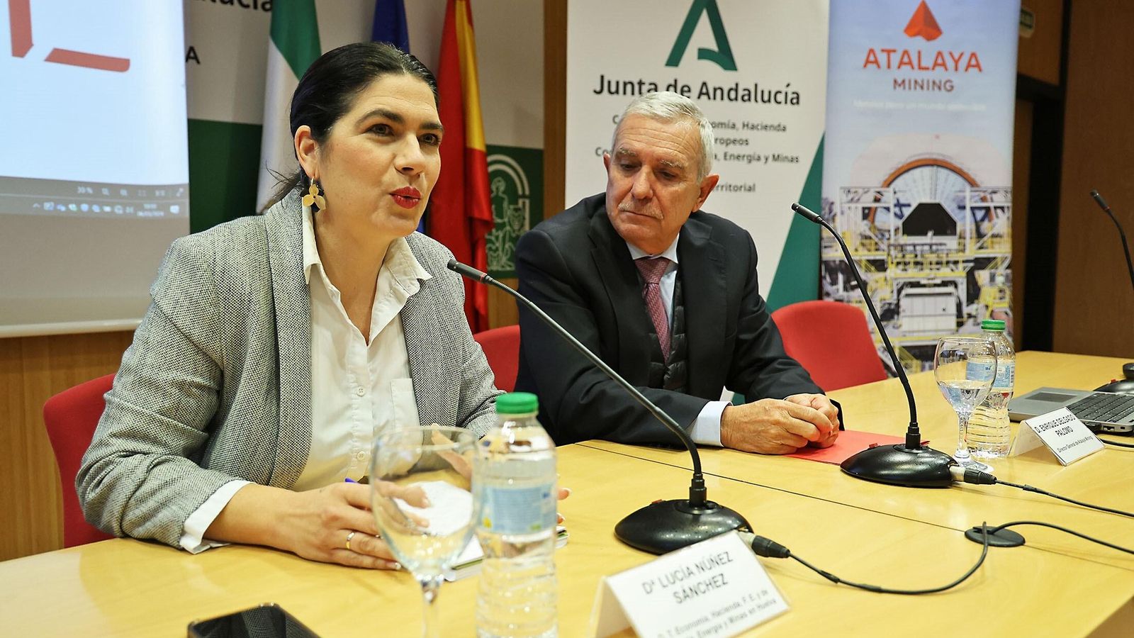 La delegada territorial de la Consejería de Industria, Energía y Minas, Lucía Núñez. La delegada territorial de la Consejería de Industria, Energía y Minas, Lucía Núñez.