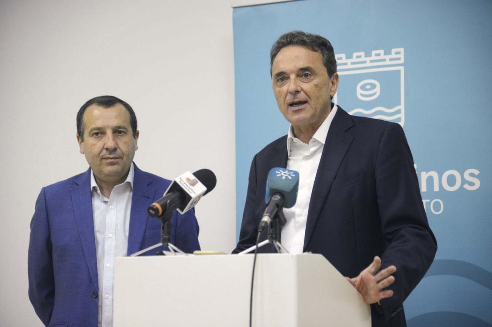 José Luis Ruiz Espejo y José Ortiz, ayer.