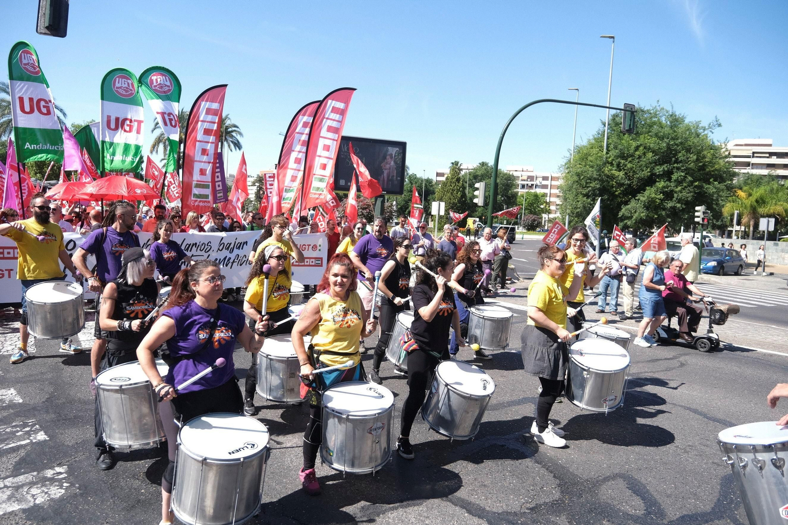 La manifestación del Primero de Mayo de Córdoba, en imágenes