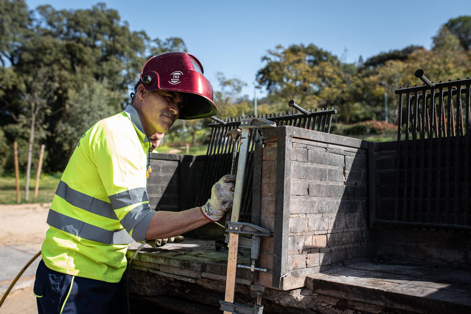 Actuaciones de mejora en el Parque Moret, en imágenes