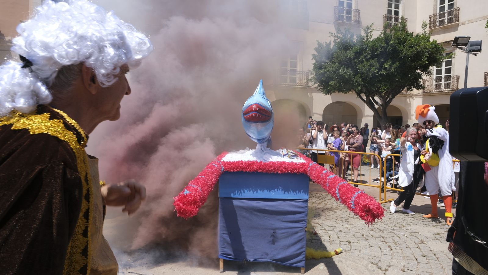 Imágenes del Entierro de la Sardina. Carnaval de Almería.