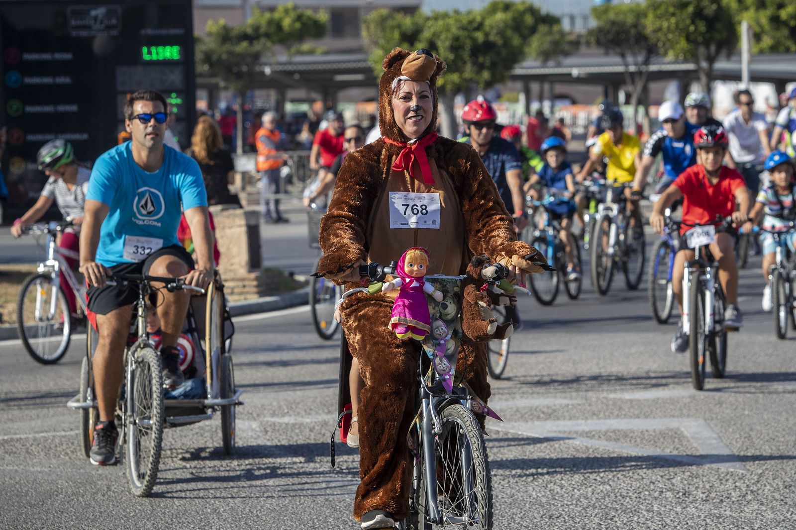 Las imágenes del Día de la Bicicleta en San Fernando