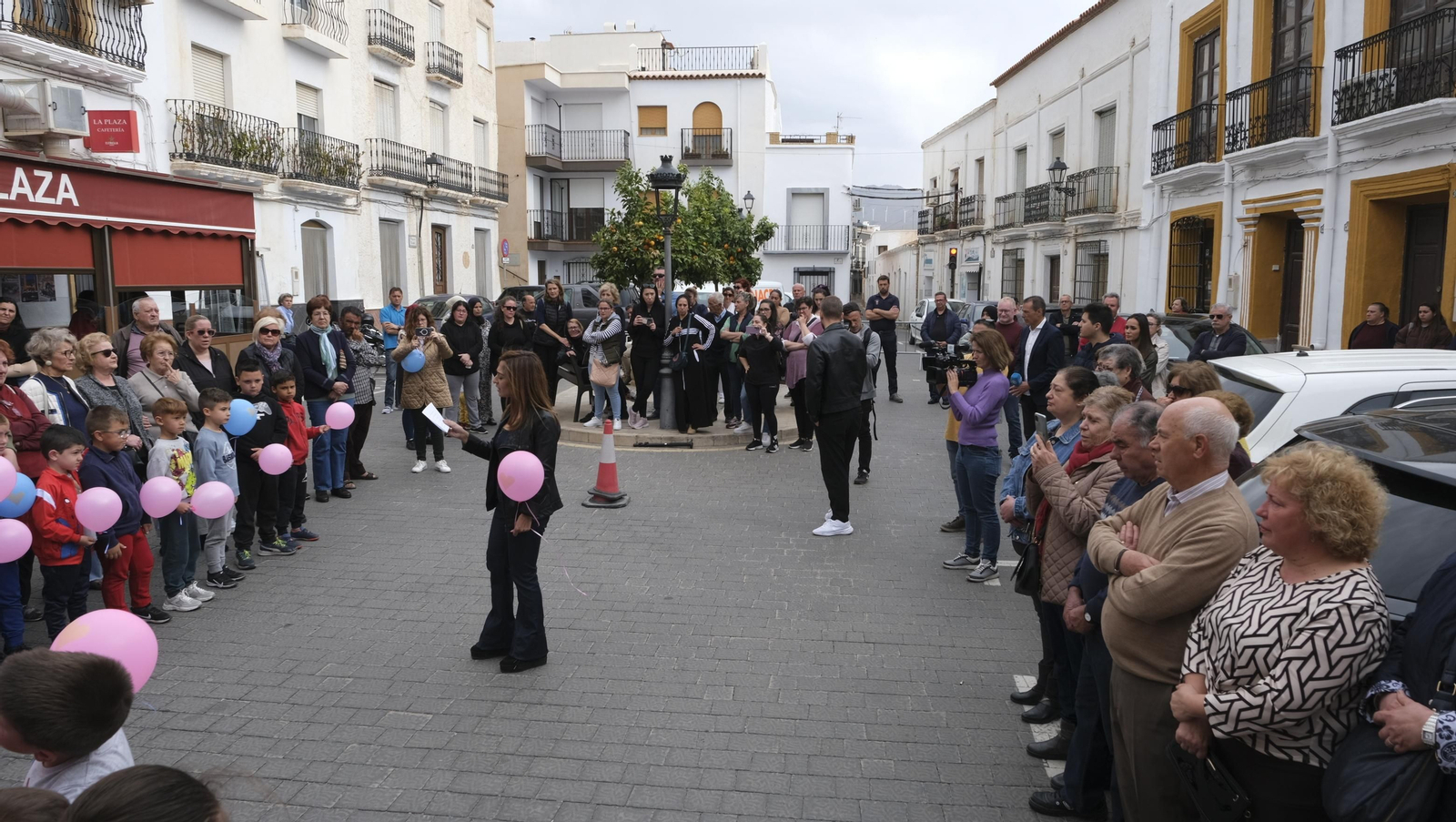 Funeral del crimen vicario de las dos niñas, en Abla