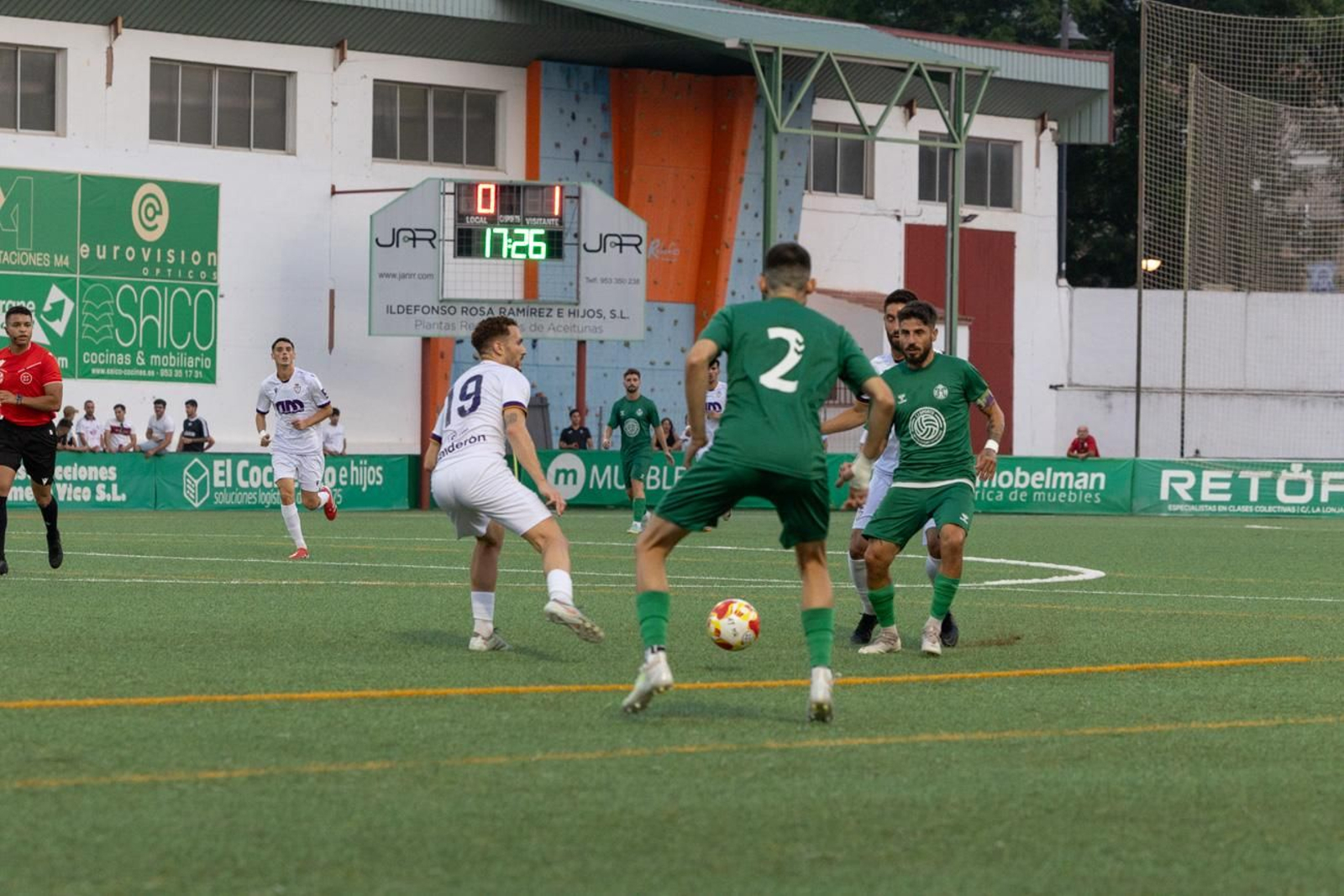Partido Atco. Mancha Real contra el Real Jaén