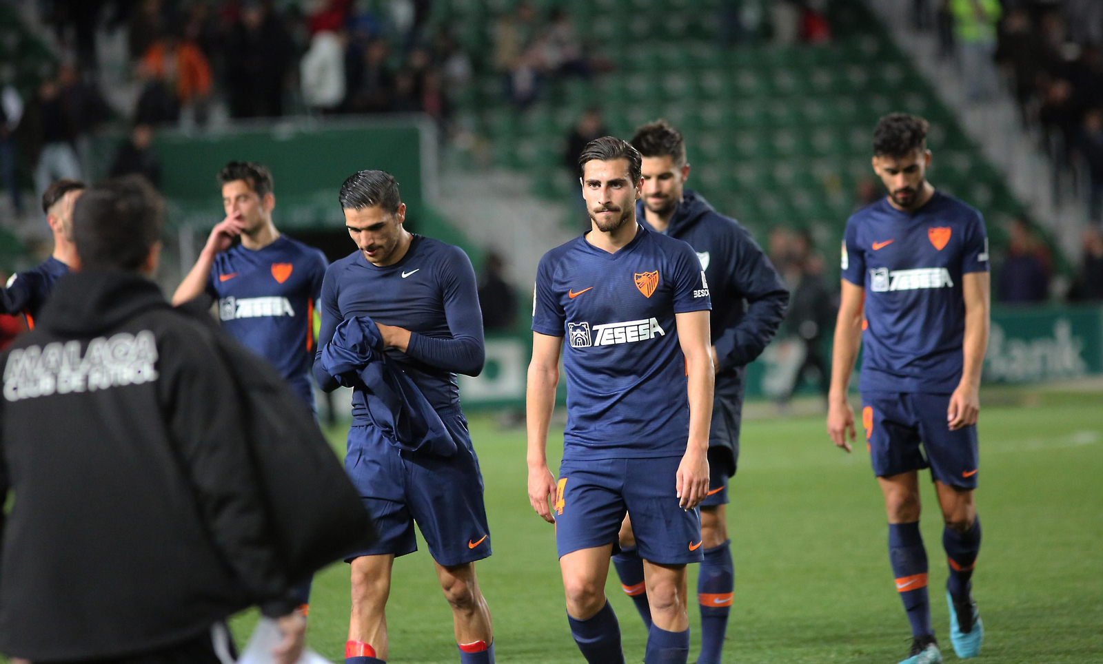 Luis Muñoz, tras el partido en el Elche. Luis Muñoz, tras el partido en el Elche.