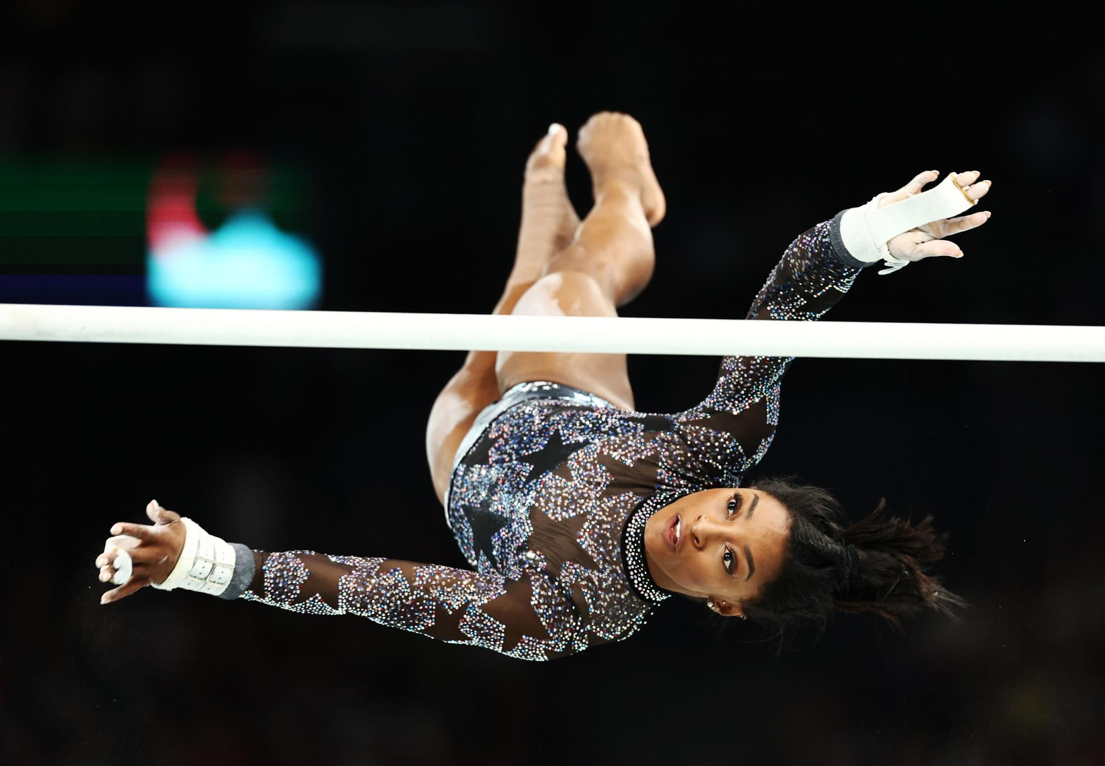Las fotos de la primera actuación se Simone Biles en los Juegos Olímpicos de París