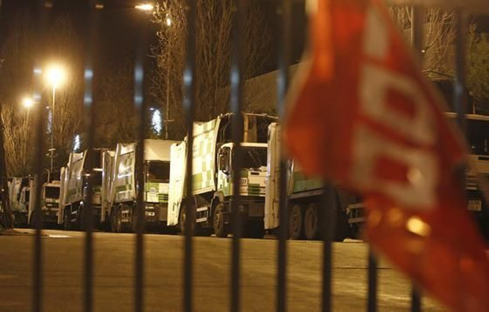 Jornada de la huelga general en Madrid.

Foto: EFE