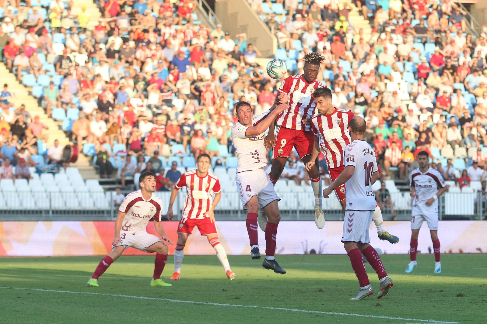 Las imágenes del UD Almería-Albacete (3-0)