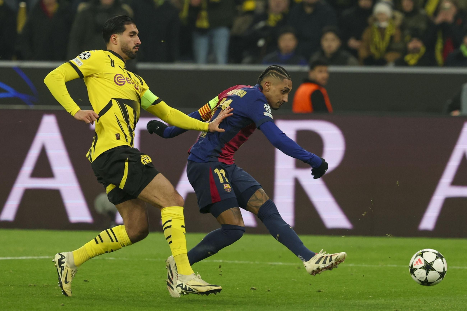 Las imágenes del Borussia Dortmund - Barcelona