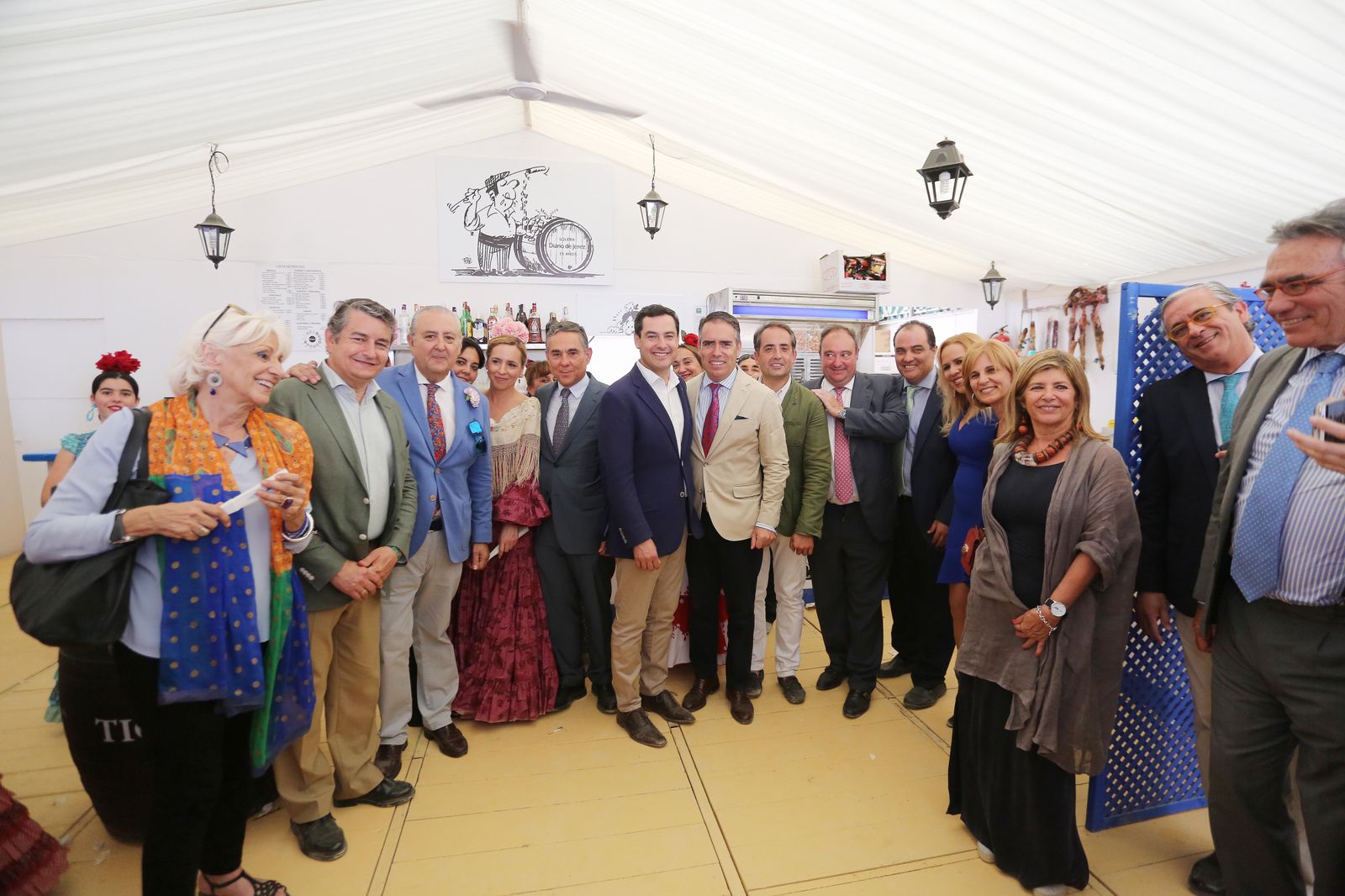 Visita de la Ministra María Jesús Montero y El Presidente de la Junta JuanMa Moreno Bonilla