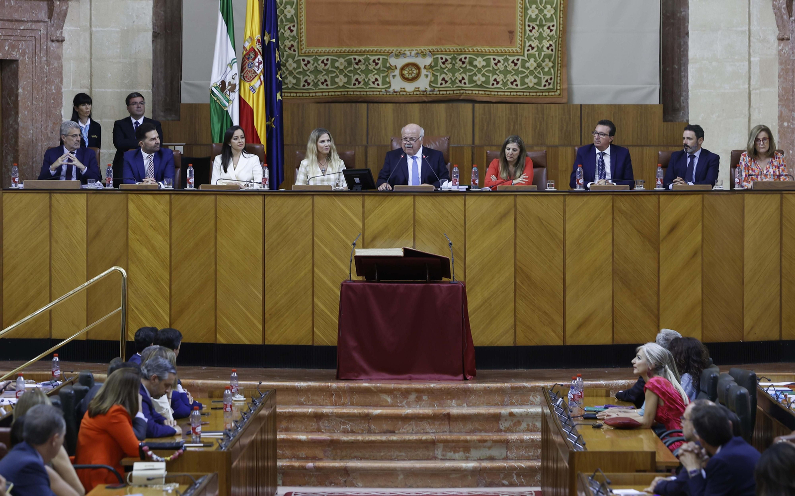 La constitución del Parlamento andaluz, todas las imágenes