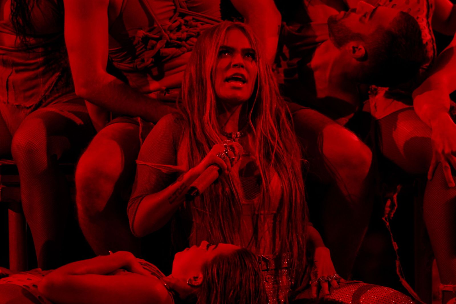 La alfombra roja de los Grammy latinos